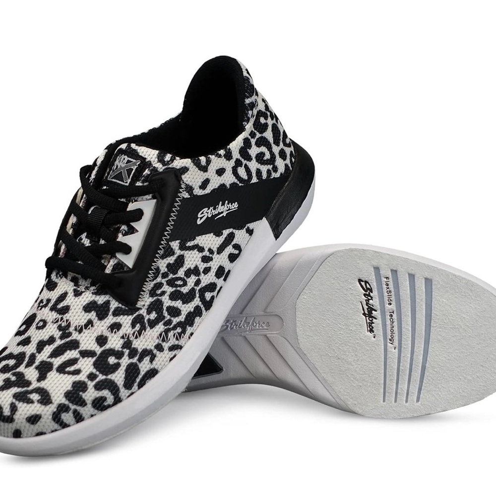 KR Strikeforce Lux Leopard Women's Athletic Bowling Shoe